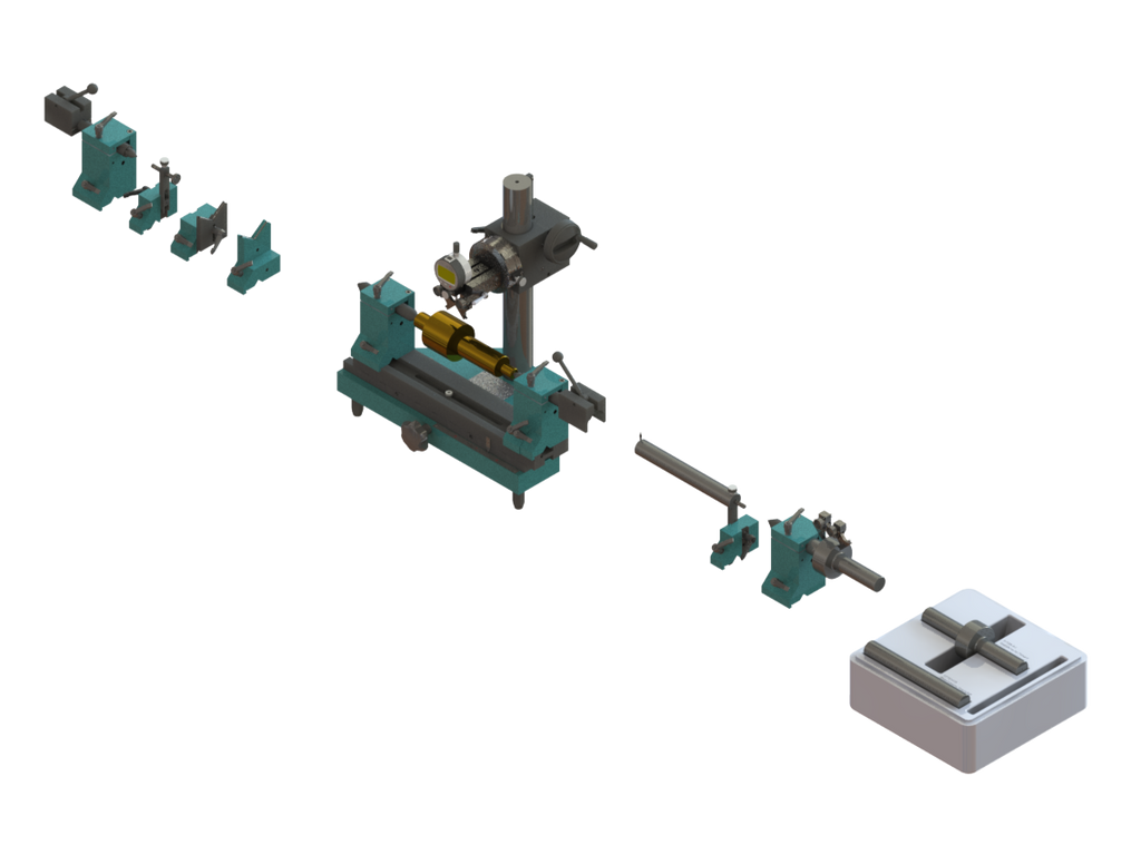 Concentricity measuring device - Basic device